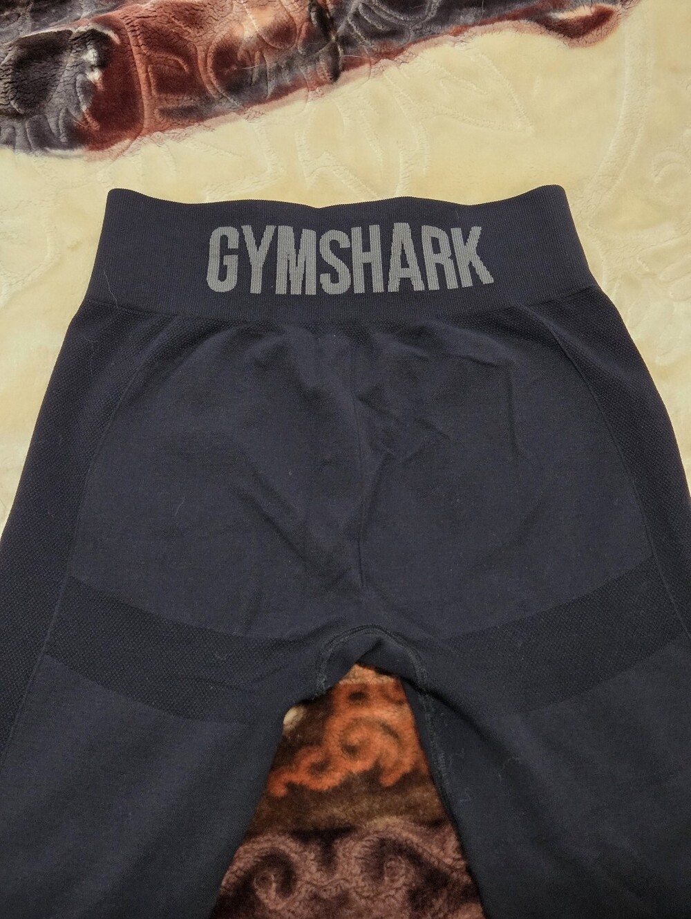 Gymshark Flex High-Waisted Seamless Leggings Black Large L - Picture 12 of 12